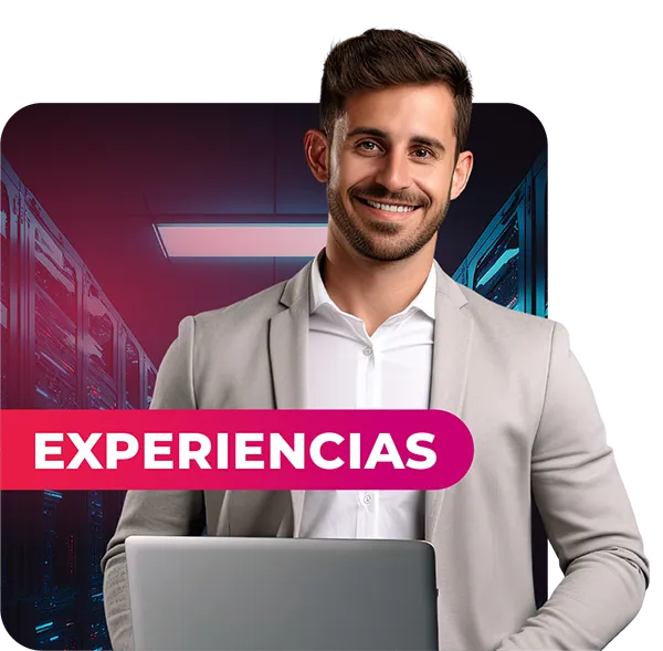 Hombre con notebook