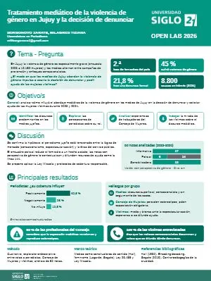 Tratamiento mediático de la violencia de género en Jujuy y la decisión de denunciar